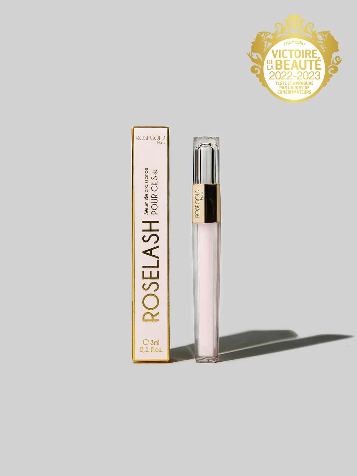 Rosegold Roselash sérum de croissance des cils 3 ml