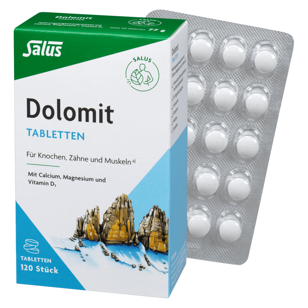 Salus Dolomit Calcium Magnesium + D3 Tabl 120 Stk