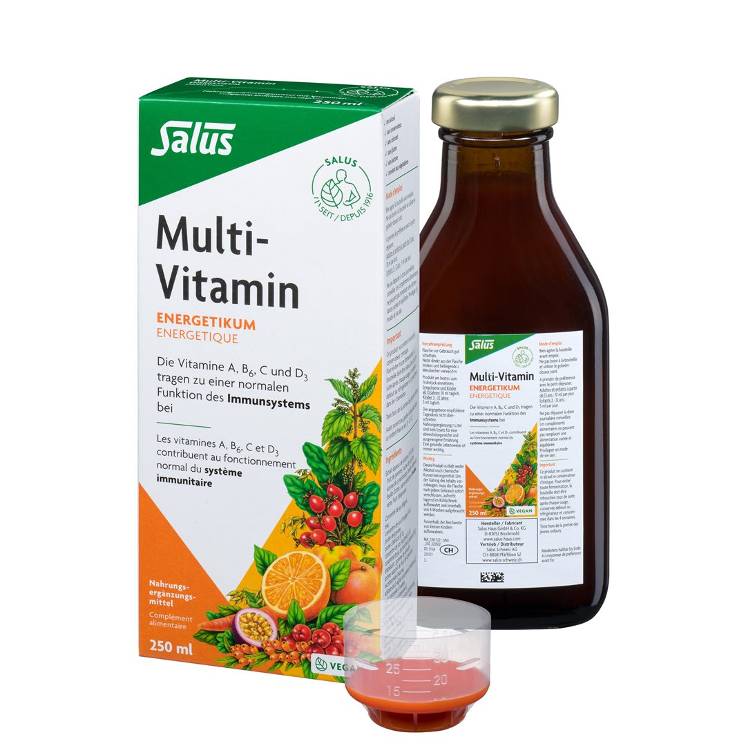 Salus Multi-Vitamin Energetikum Fl 250 ml
