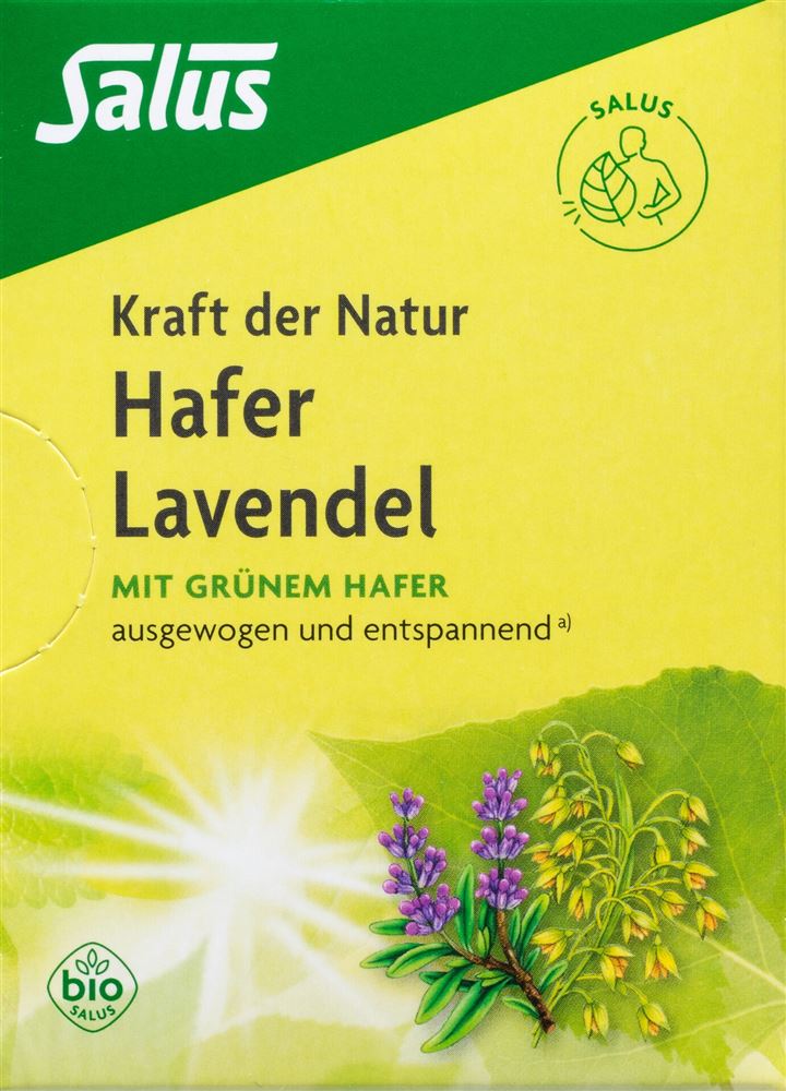 Salus Tee Kraft der Natur Hafer Lavendel Bio Btl 15 Stk