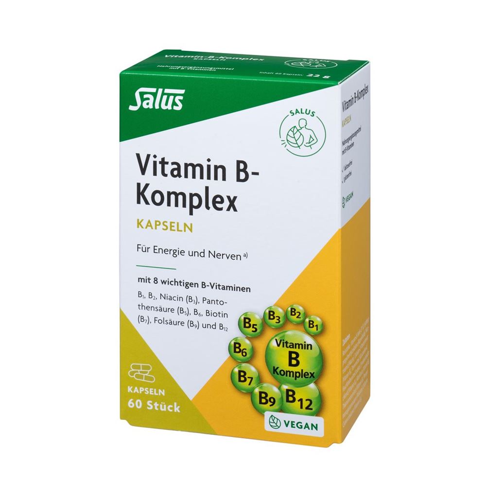 Salus Complexe de vitamines B caps 60 pce