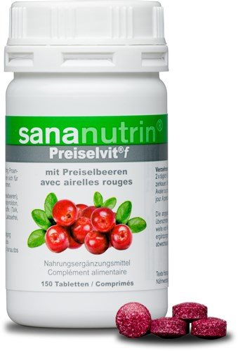Image of sananutrin Preiselvit f Tabl Ds 150 Stk