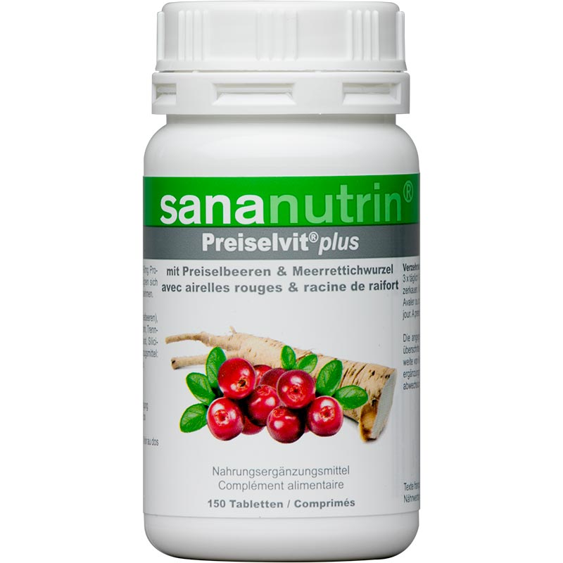 Image of sananutrin Preiselvit plus Tabl Ds 150 Stk