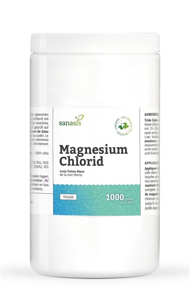 Sanasis cloruro di magnesio in fiocchi confezione 1000 g