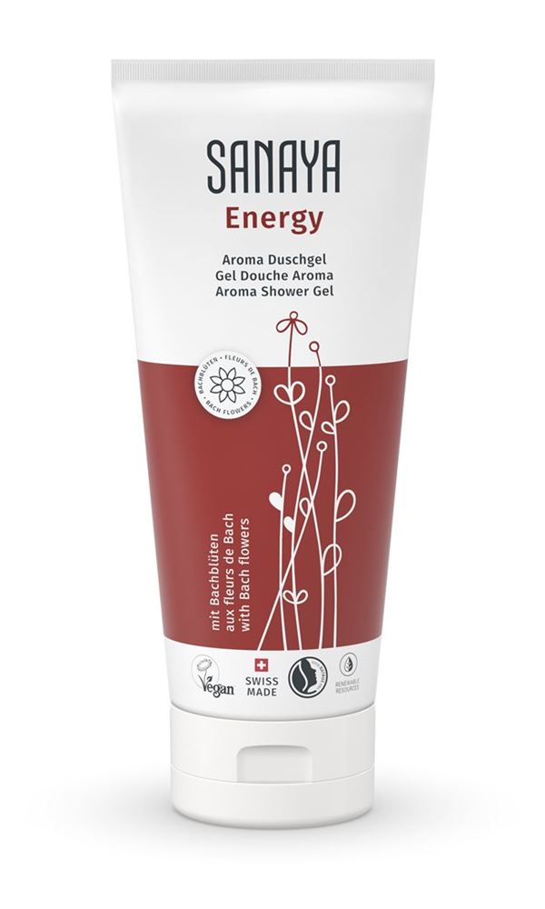 Sanaya Aroma & Bachblüten Duschgel Energy Tb 200 ml