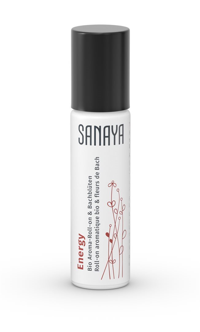 Image of Sanaya Aroma & Bachblüten Roll on Energy Bio 10 ml