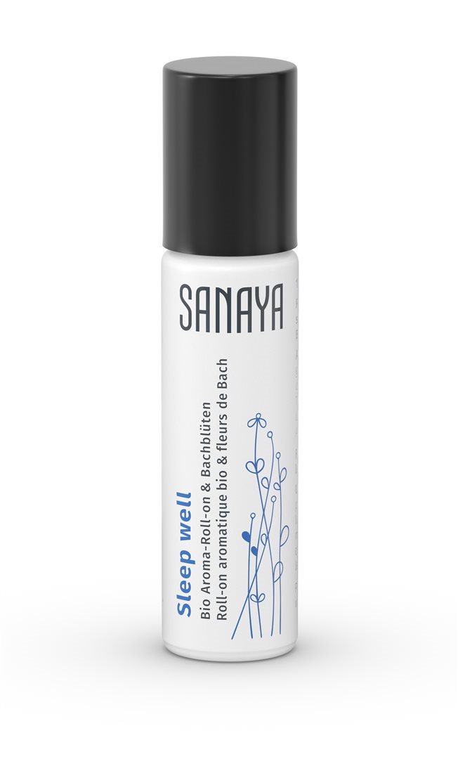 Image of Sanaya Aroma & Bachblüten Roll on Sleep Well Bio 10 ml