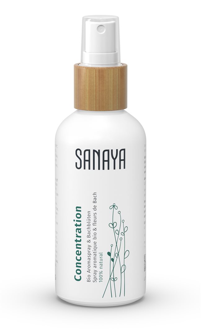 Image of Sanaya Aroma & Bachblüten Spray Concentration Bio 100 ml