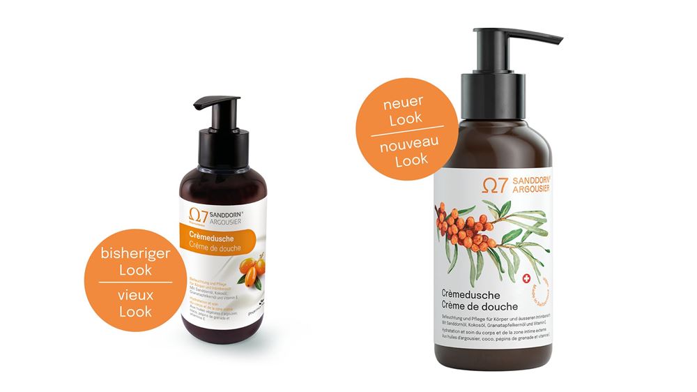 Sanddorn Argousier Cremedusche Disp 200 ml