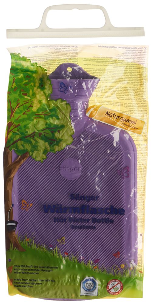Sänger bouillotte 2l lamelles 1 coté lilas