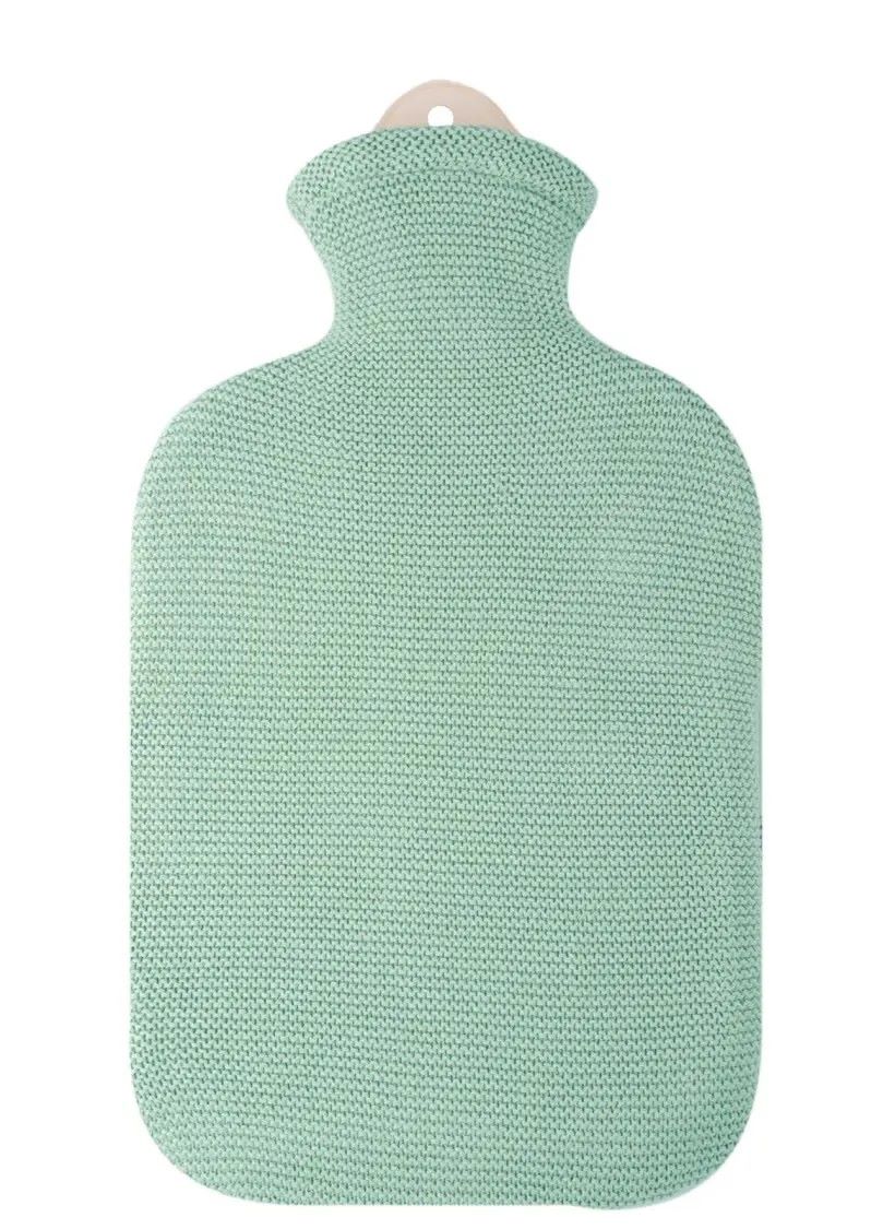Sänger Wärmflasche Strickbezug 2l mintgrün