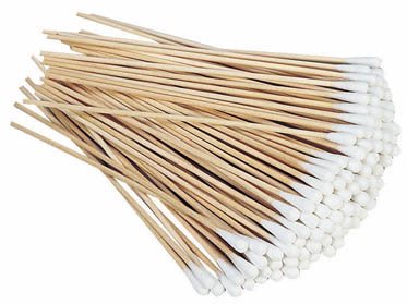 Sanitex bastoncini 20cm con cotone 50 pezzi