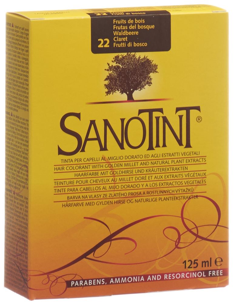 Sanotint teinture cheveux 22 fruits de bois