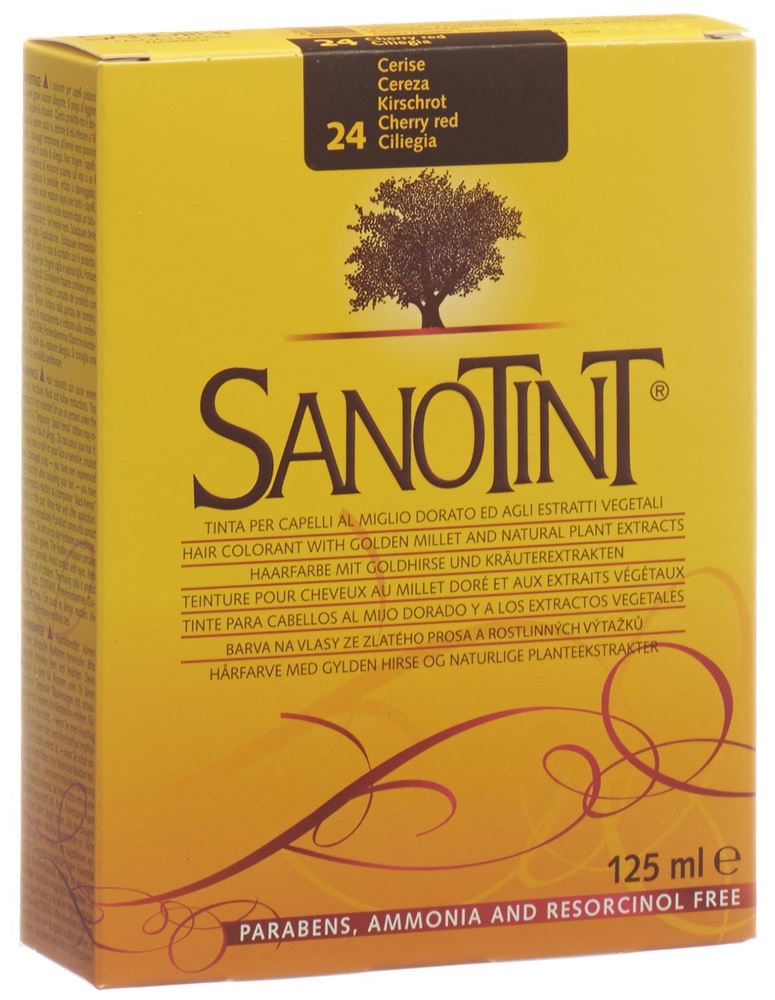 Sanotint teinture cheveux 24 cerise