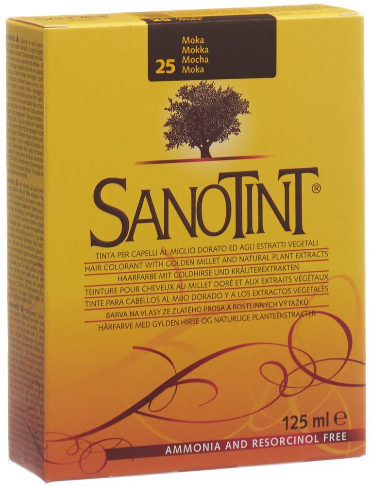 Sanotint Haarfarbe 25 mokka