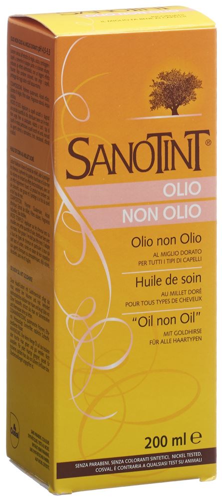 Sanotint olio non olio huile de soin 200 ml