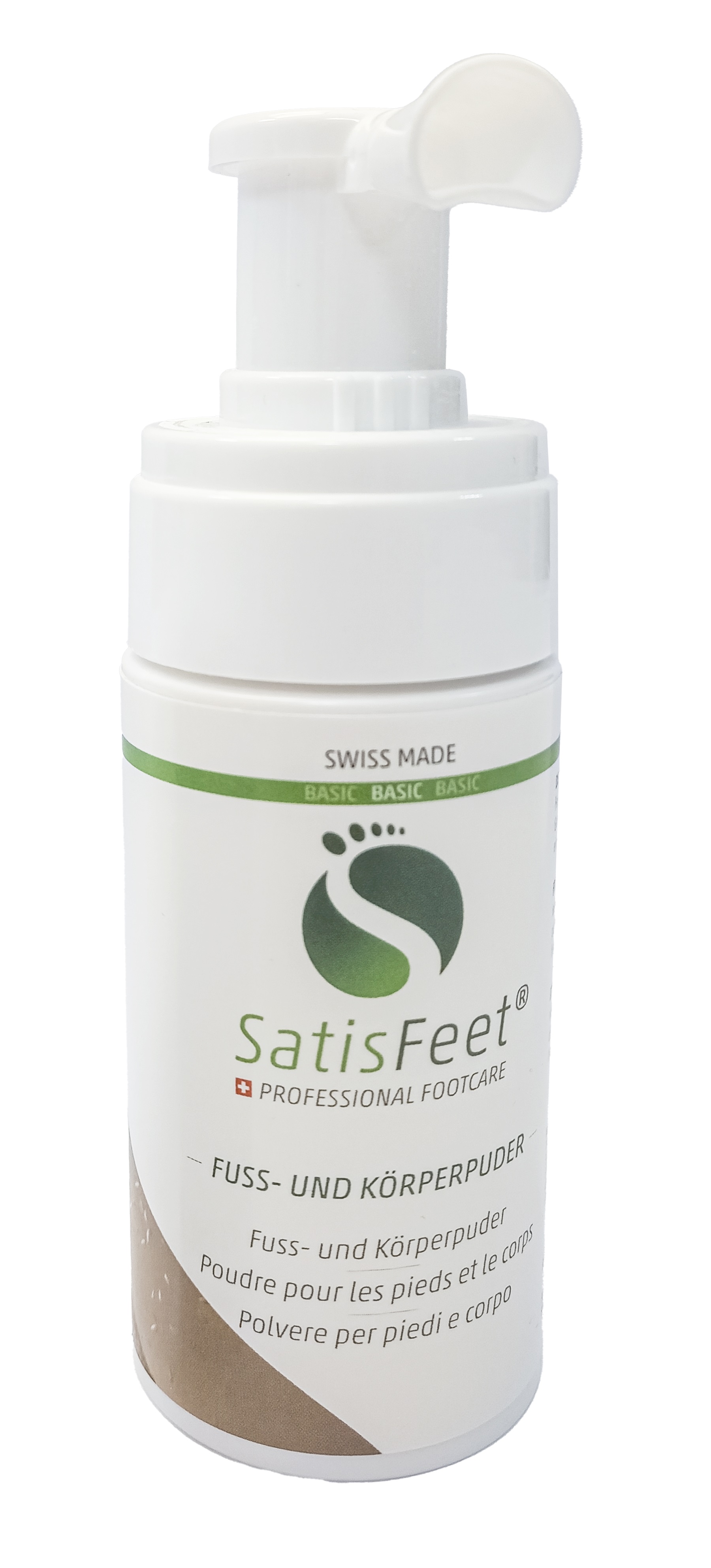 SatisFeet poudre pour pieds et corps 65 g