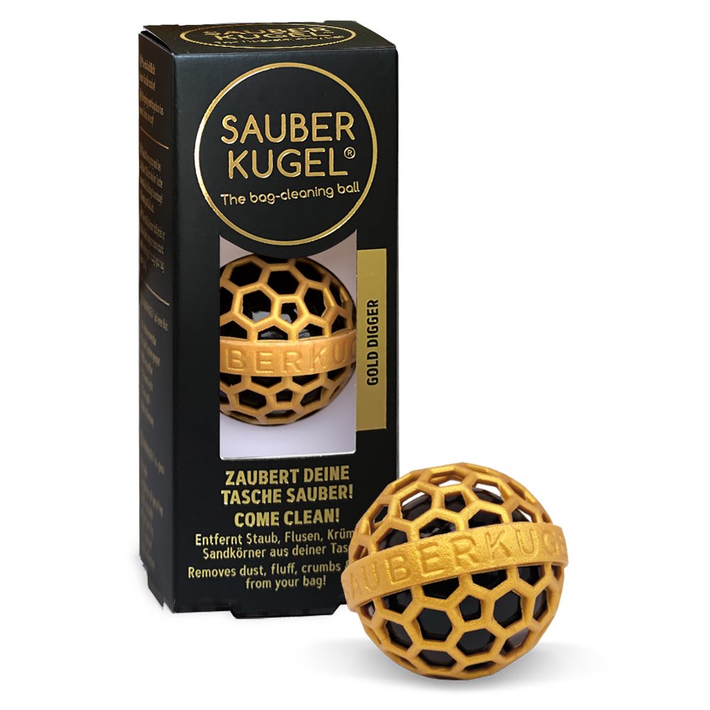 Sauberkugel Boule nettoyante dorée