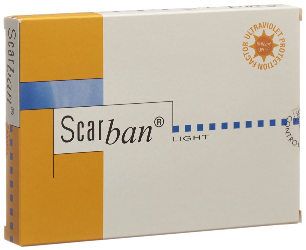 Scarban Light Medicazione per cicatrici 5x7.5cm 2 pezzi