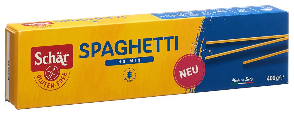 Schär pâtes spaghetti sans gluten 400 g