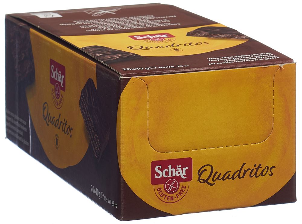 Image of Schär Quadritos glutenfrei 20 x 40 g