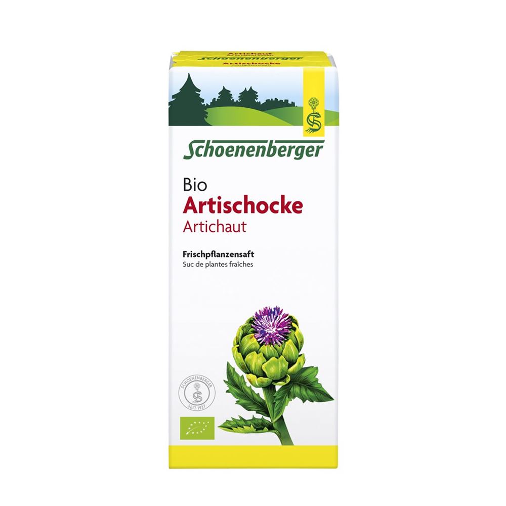 Schoenenberger Artischocken Frischpflanzensaft Bio Fl 200 ml
