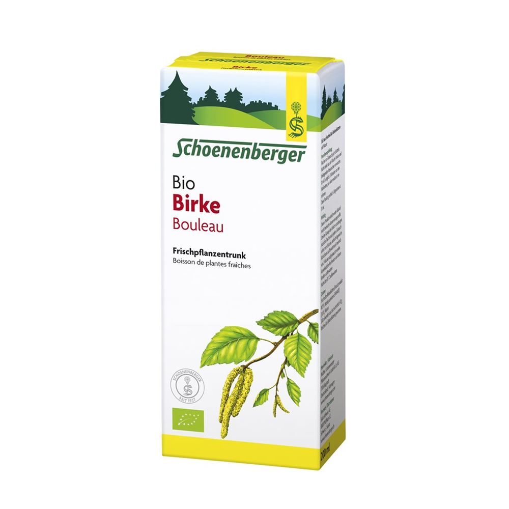 Schoenenberger Bouleau boisson de plantes fraîches bio fl 200 ml