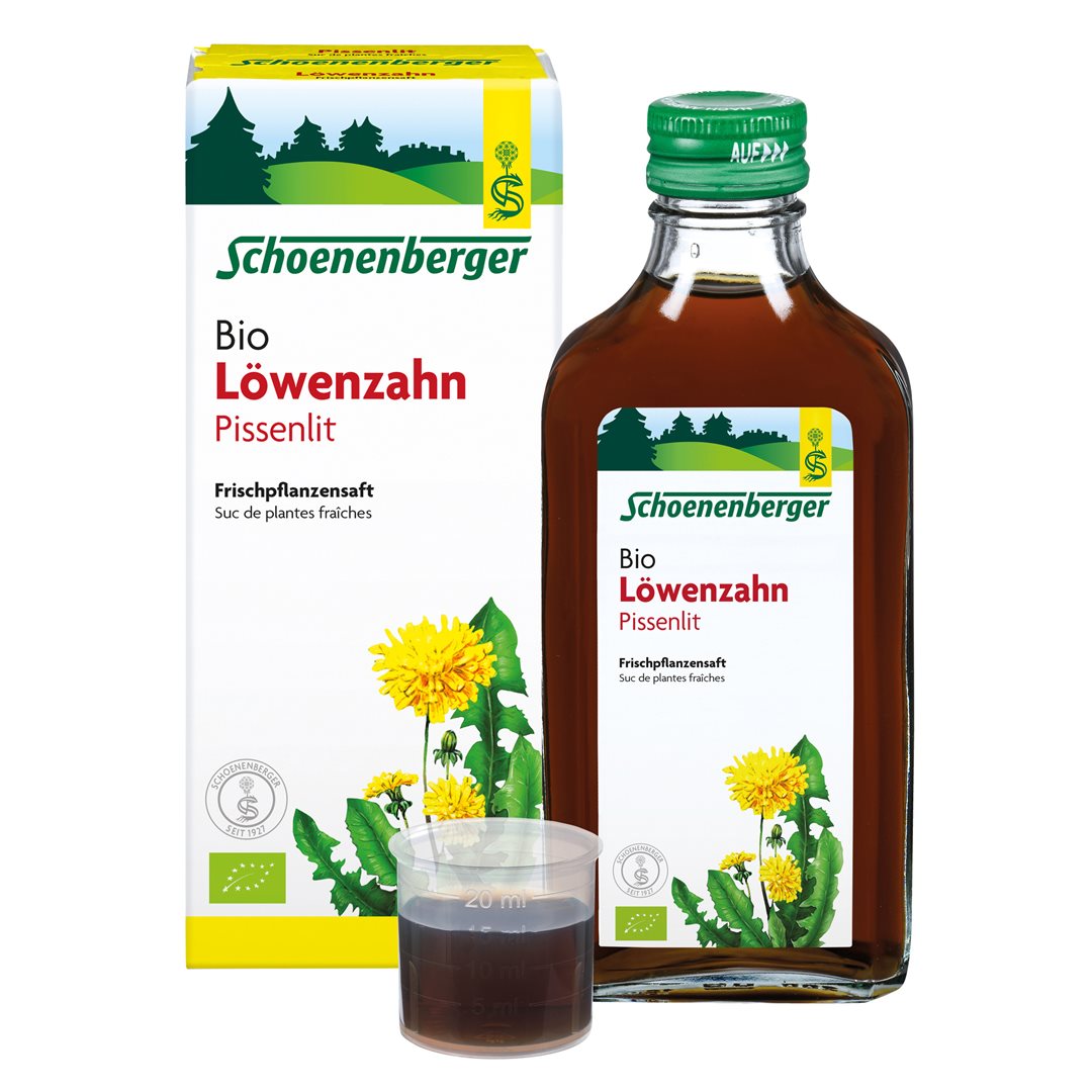 Schoenenberger Löwenzahn Frischpflanzensaft Bio Fl 200 ml