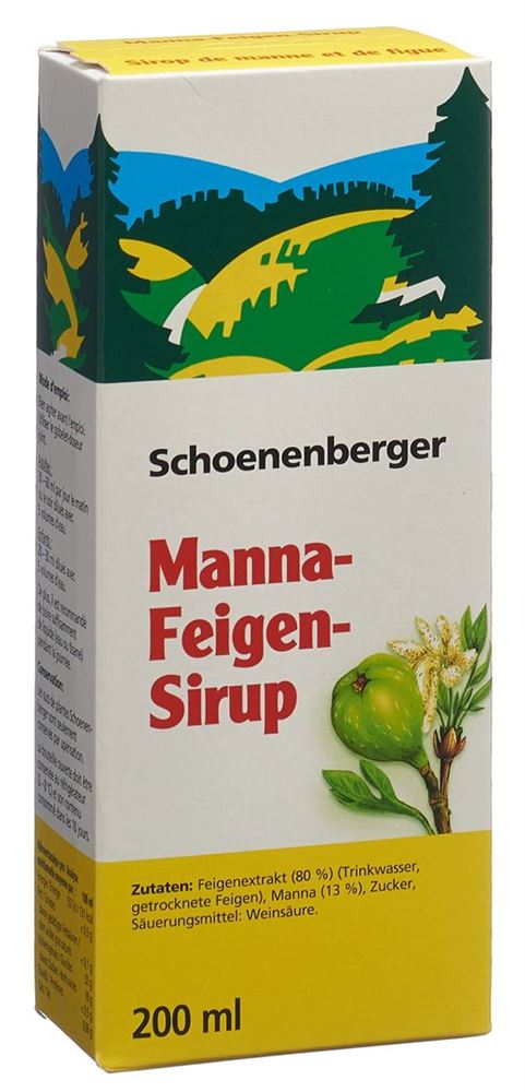 Schoenenberger Manna-Feige Sirup Fl 200 ml