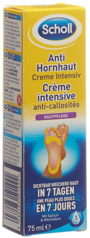 SCHOLL Anti-Hornhaut Creme Intensiv (75ml)
