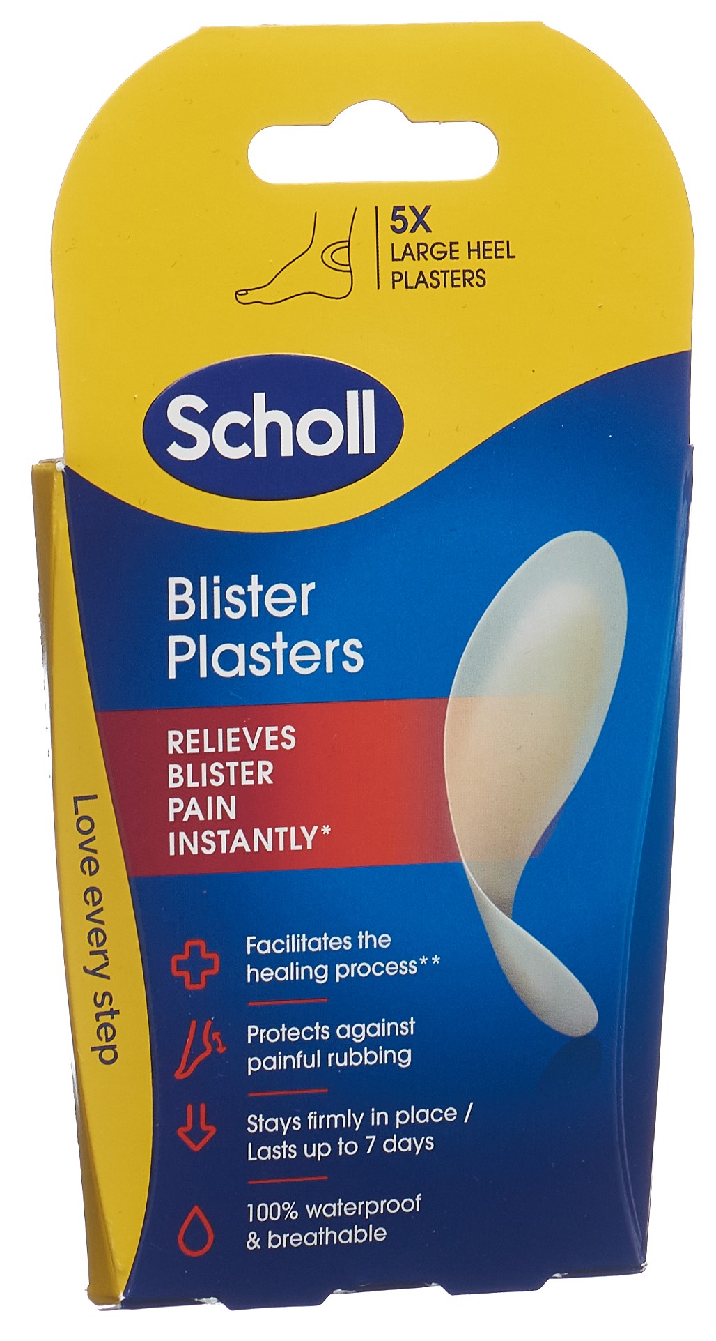 Image of Scholl Blasenpflaster Fersen Box 5 Stk