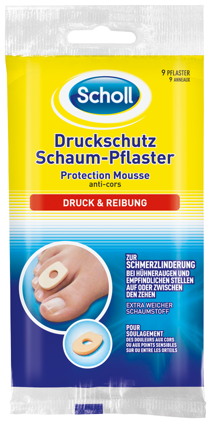 Image of Scholl Druckschutz Schaum Pflaster 9 Stk