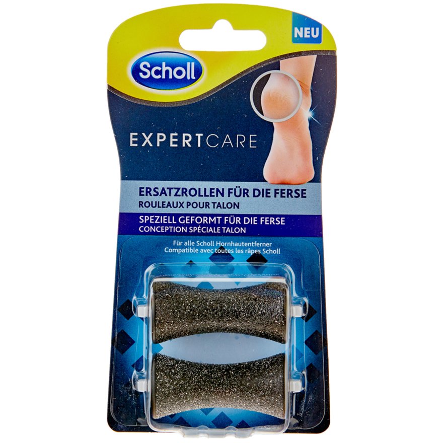 Image of Scholl Expert Care Ersatzrollen für die Ferse Ultra Stark 2 Stk