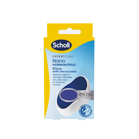 Scholl lime à pied Hard Skin Nano technologie du verre