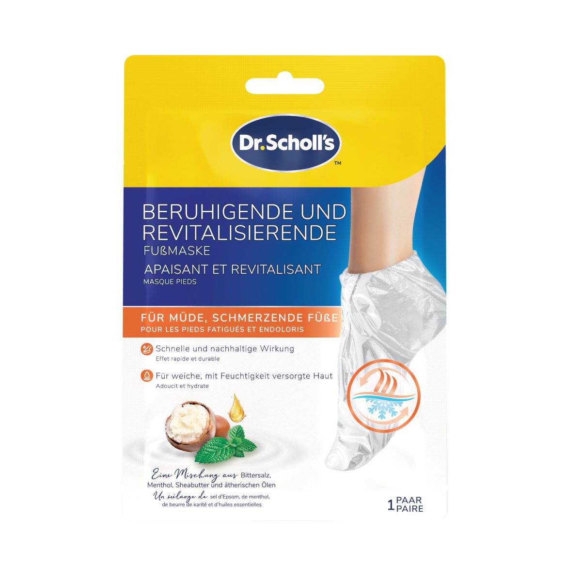 SCHOLL Fussmaske: Produktbild