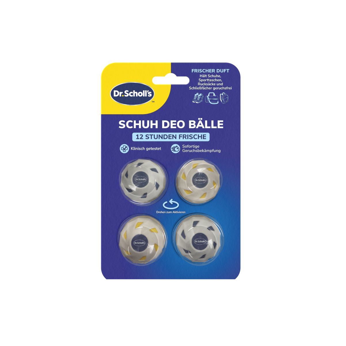 Image of Scholl OdorX Sneaker Balls 4 Stk