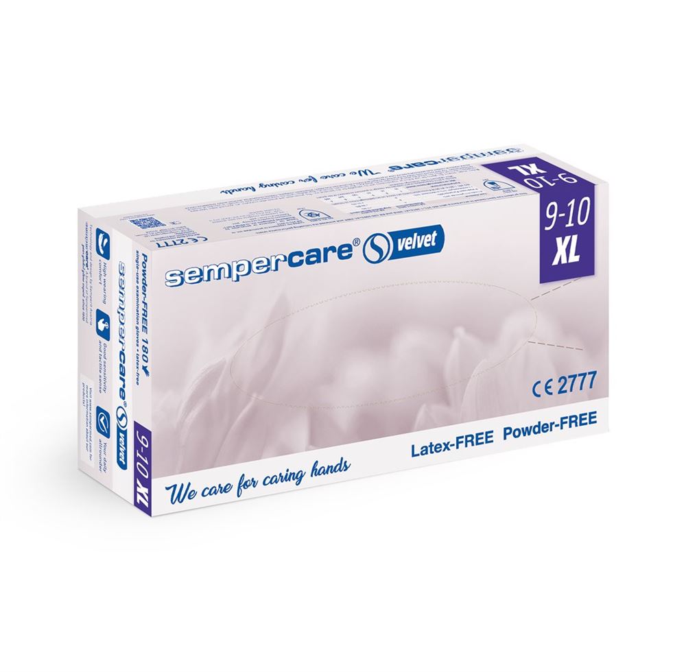 Sempercare velvet XL unsteril ungepudert 180 Stk