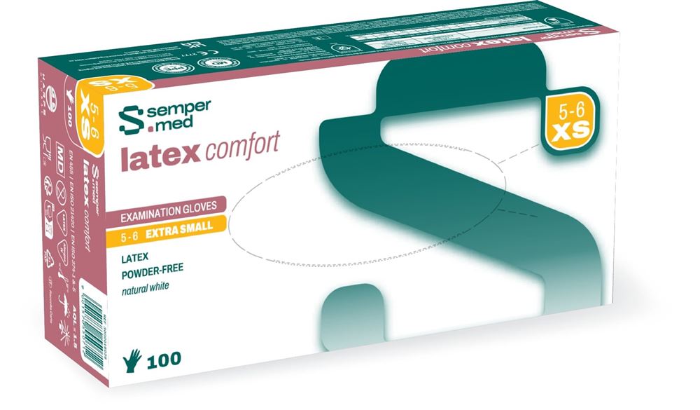 Sempermed Latex Comfort XS 100 Stk
