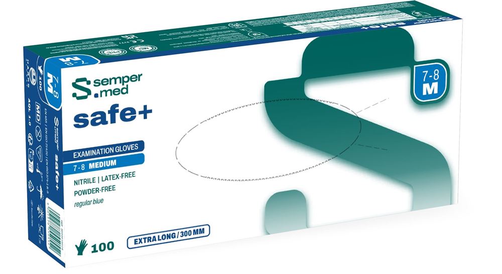 Sempermed Safe+ M 100 Stk