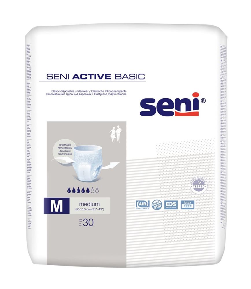 Image of Seni Active Basic M Btl 30 Stk