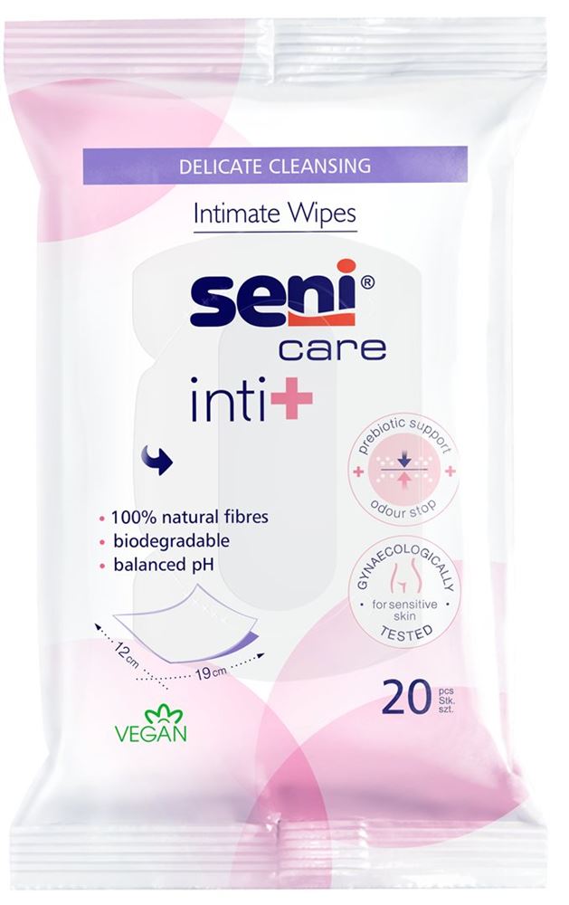 Seni Care salviette umidificate inti+ sacchetto 20 pezzi
