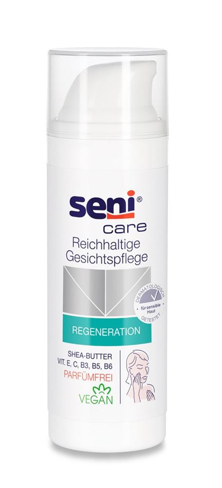 Image of Seni Care Gesichtscreme reichhaltig Disp 50 ml