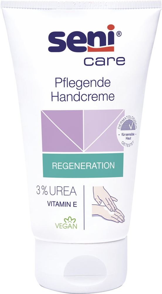 Image of Seni Care Handcreme pflegend 3% Urea vegan Tb 100 ml
