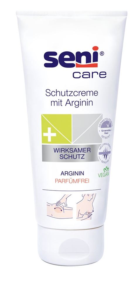 Seni Care Hautschutzcreme mit Arginin vegan parfümfrei Tb 200 ml