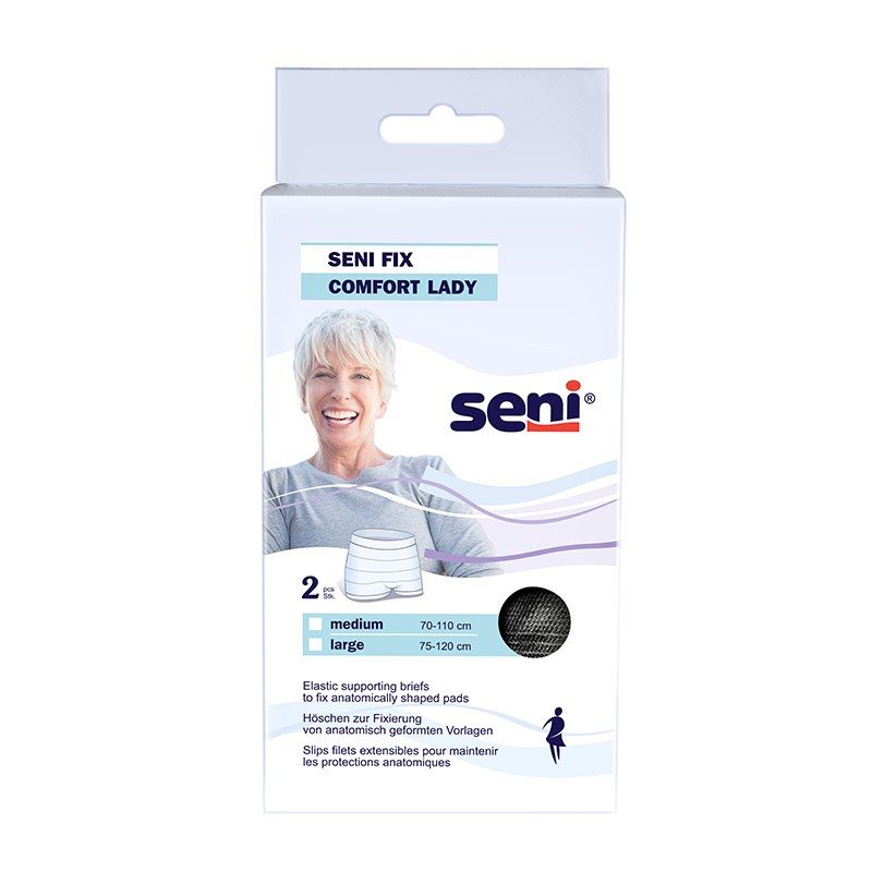 Image of Seni Fix Comfort Lady M black 2 Stk