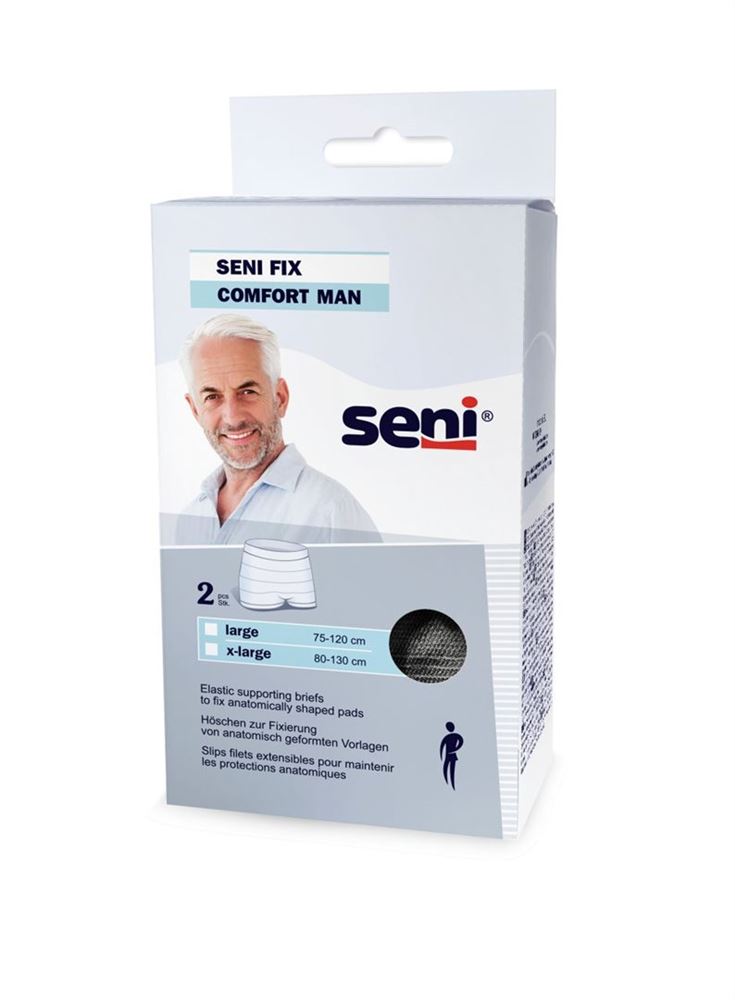 Seni Fix Comfort Man L black 2 pce