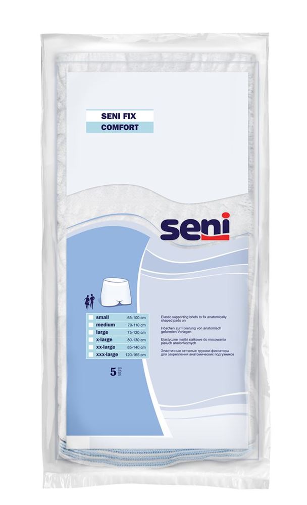 Image of Seni Fix Comfort Netzhosen Xxxl Hüftumfang 120-165cm 5 Stk