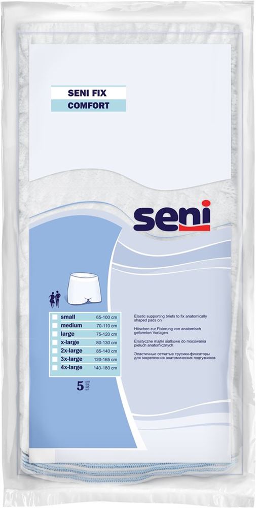 Seni Fix Comfort Netzhosen Xxxxl Hüftumfang 140-180cm 5 Stk