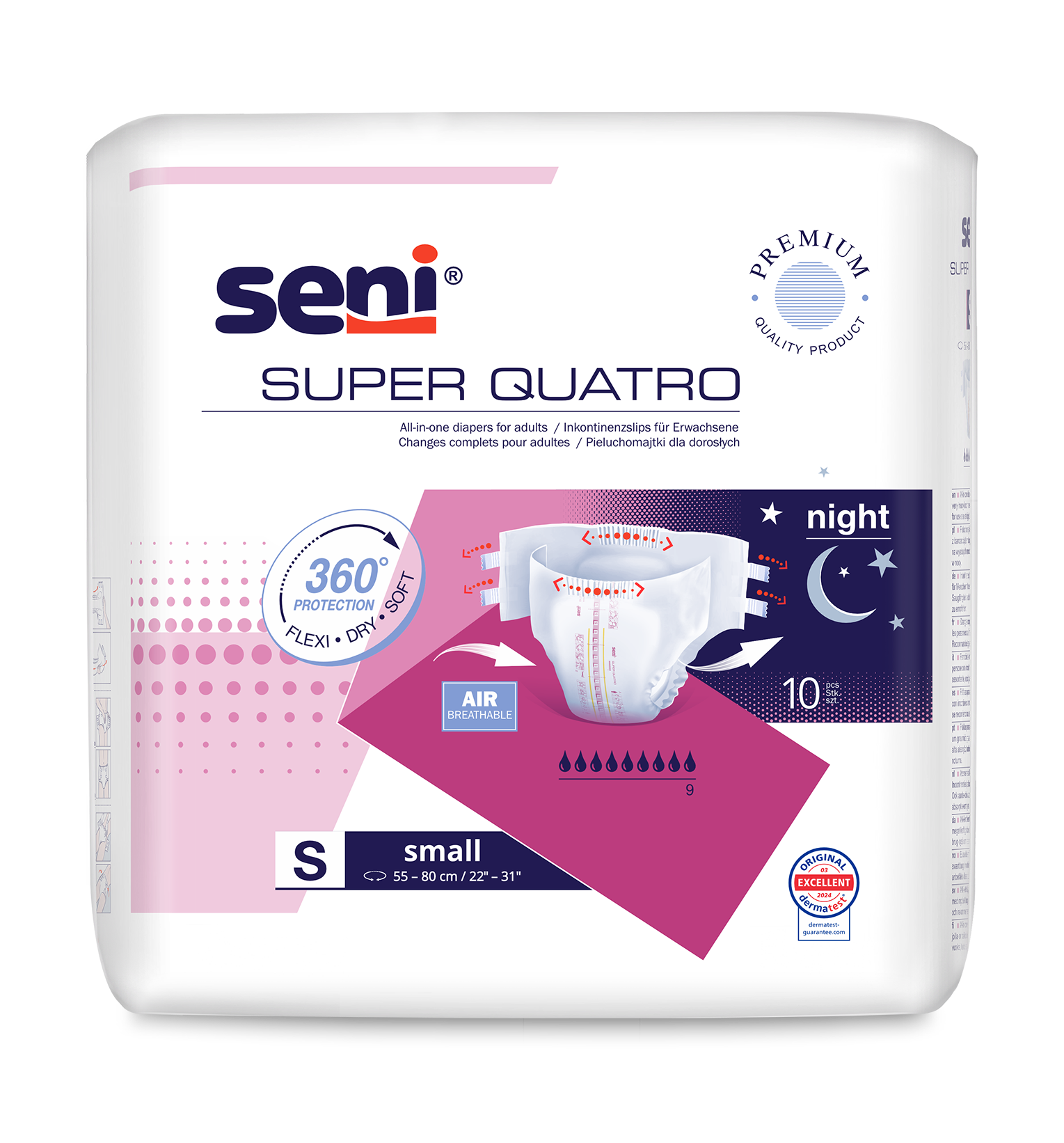 Seni Super Quatro S Btl 10 Stk