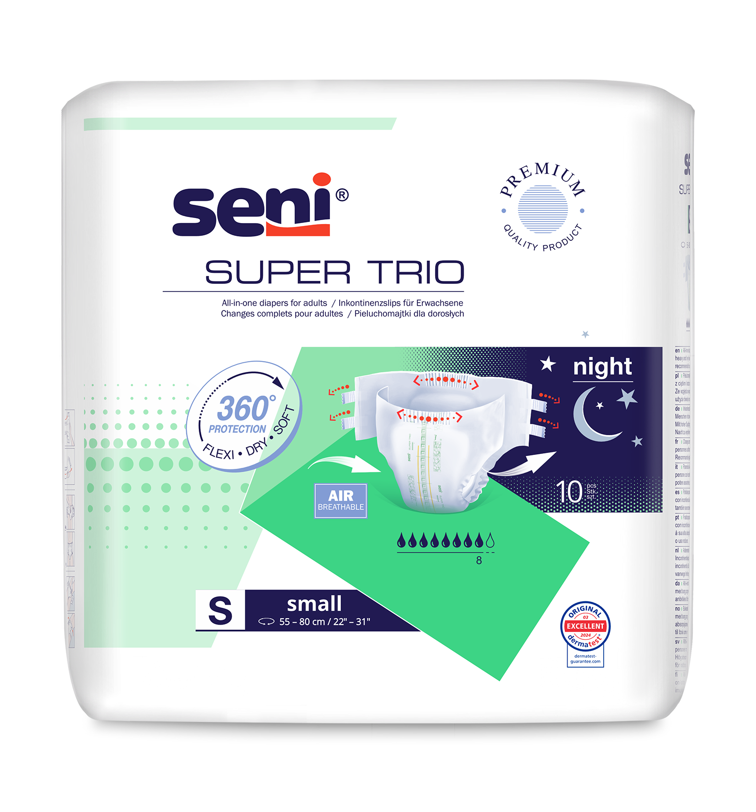 Seni Super Trio S Btl 10 Stk